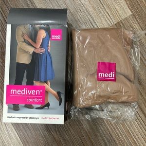 Mediven Compression Stockings with closed toe in natural.
